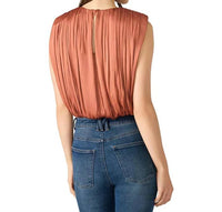 STEVE MADDEN Milana Top in copper - women's shirt - alternate view