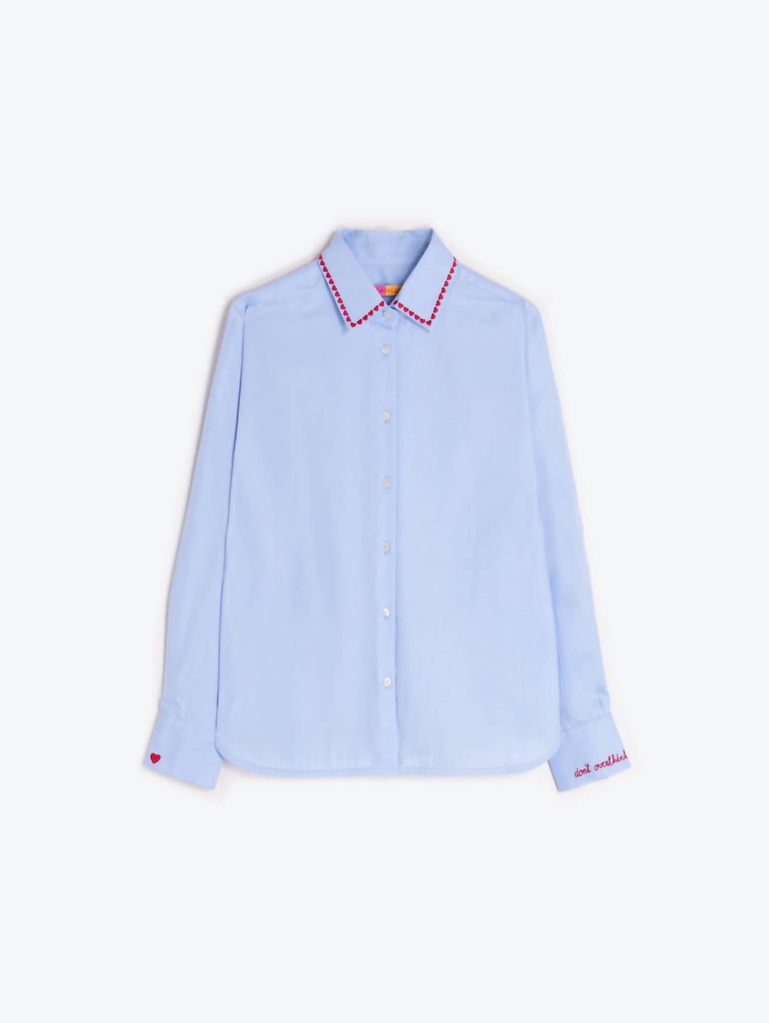 Vilagallo - Heart Trim Shirt