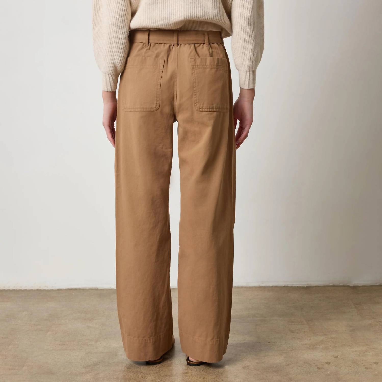 Lilla P - Slant Pocket Twill Pant