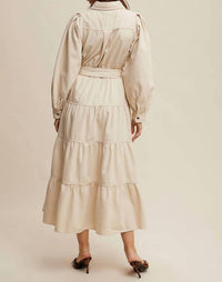 Listicle - Tiered Maxi Dress