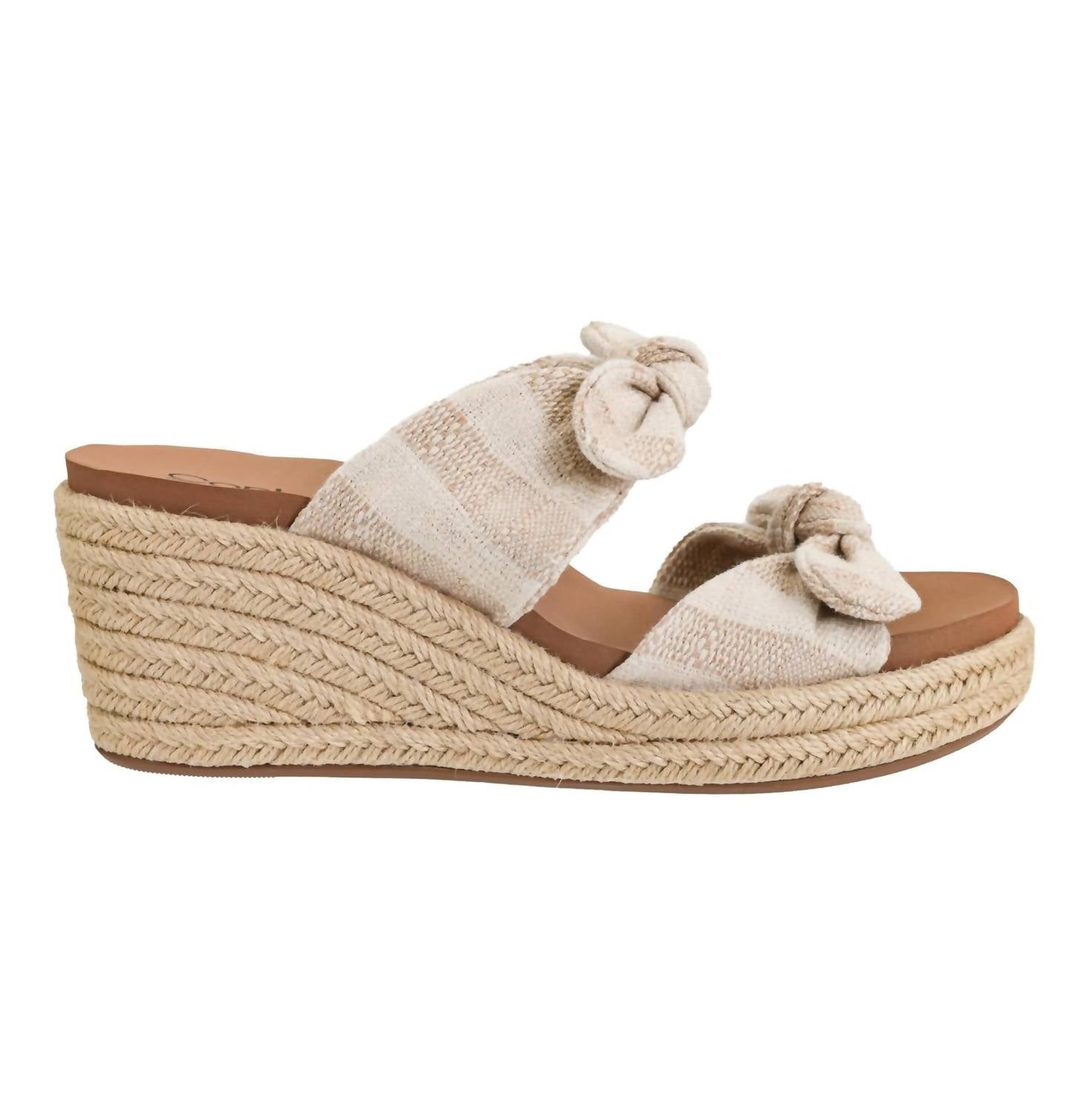 Corkys Footwear - Women's Tie The Knot Wedge Sandal