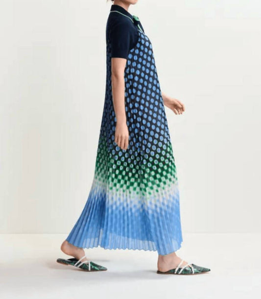 Essentiel Antwerp - Hyacinth Pleated Maxi Slip Dress
