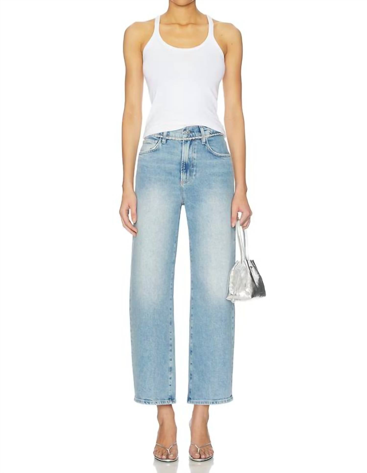 Paige - Arellia Ankle Barrel Leg Jeans