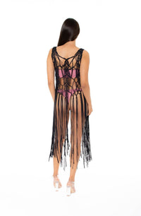 Nhall Resortwear - Olivia Cover Up Macrame