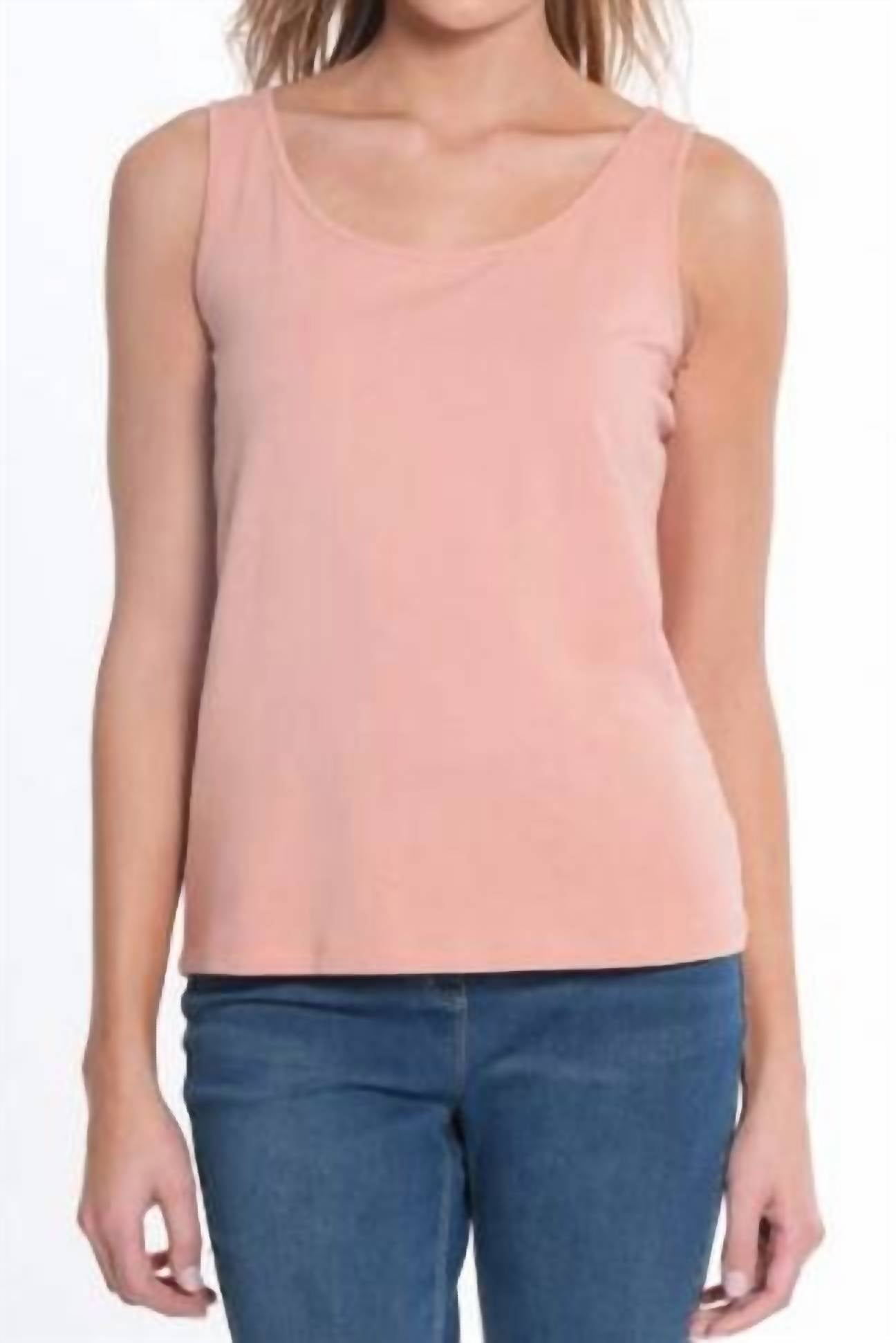 Multiples - Double Scoopneck Tank Top