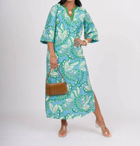 Jade - Trimmed Midi Dress