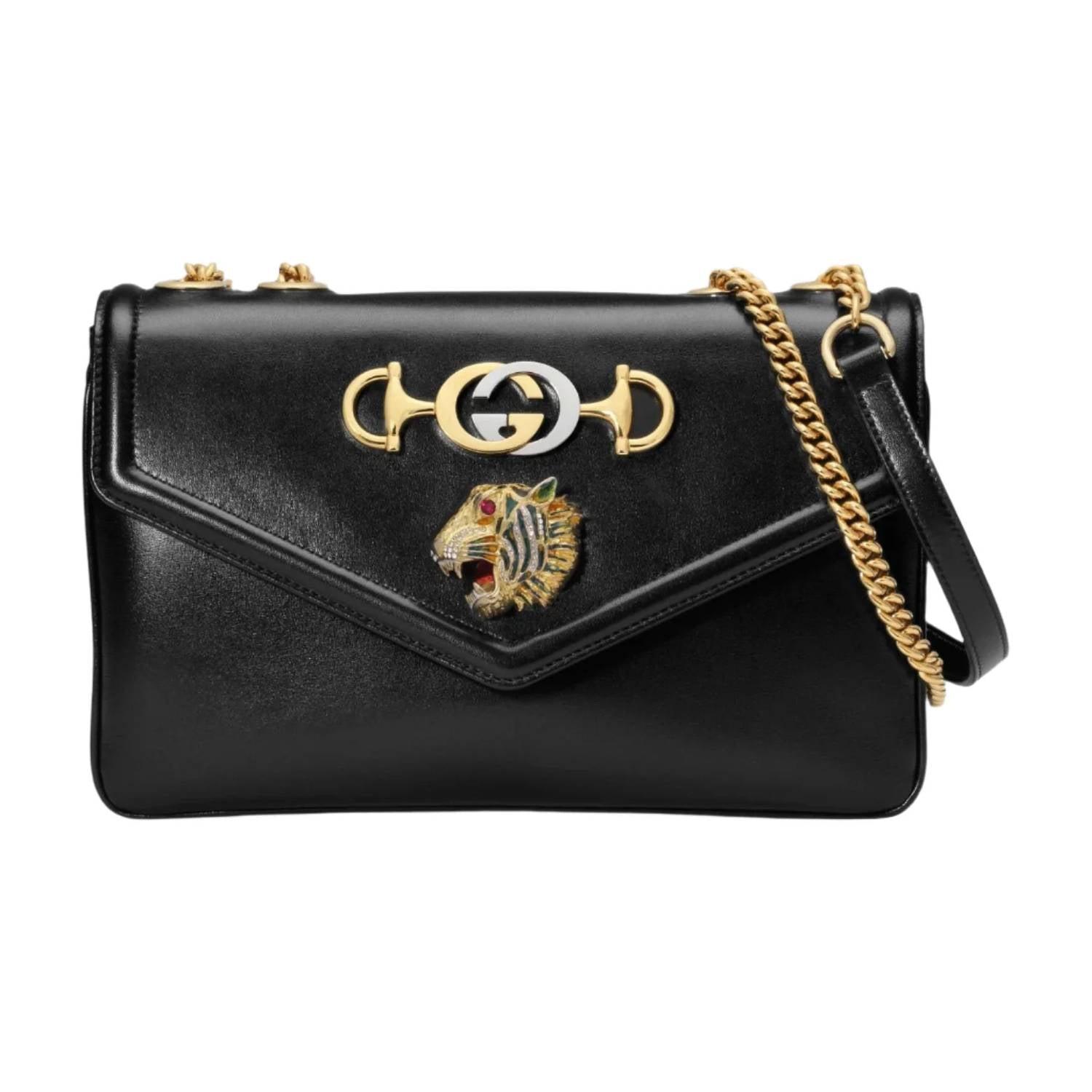 Gucci - Women's Rajah Medium Shoulder Bag