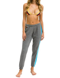 Aviator Nation - Stripe Pull On Sweatpants