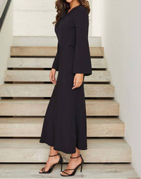 Milio Milano - Twist Front Open Back Dress