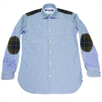 Junya Watanabe - Men's Stripe Yoke Elow Botton Up Shirt