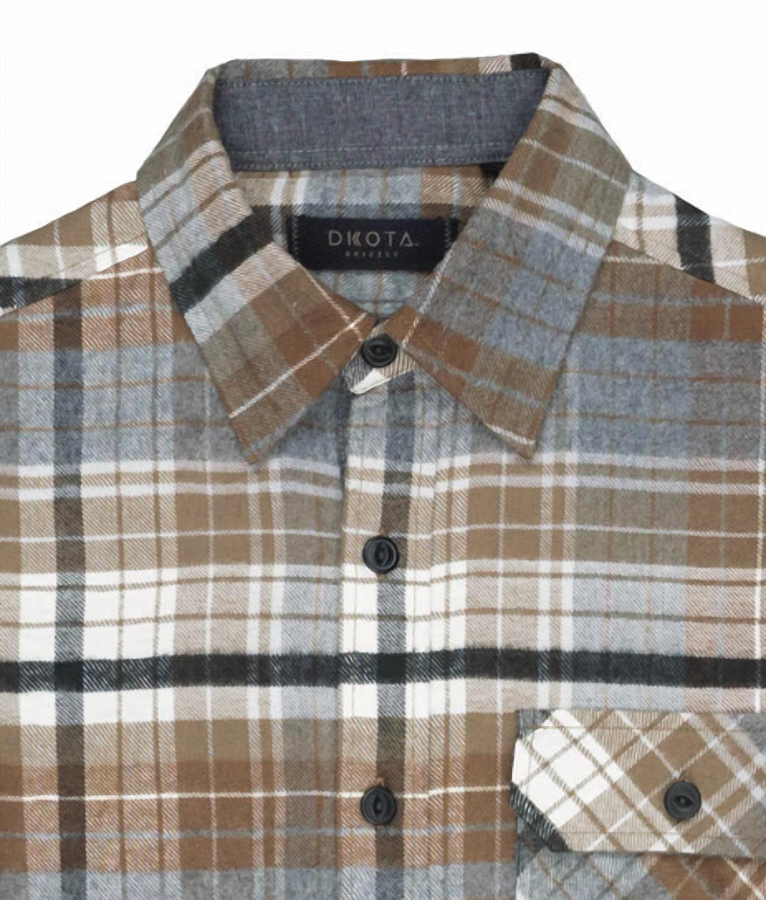 Dakota Grizzly - Men's Brock Flannel Shirt