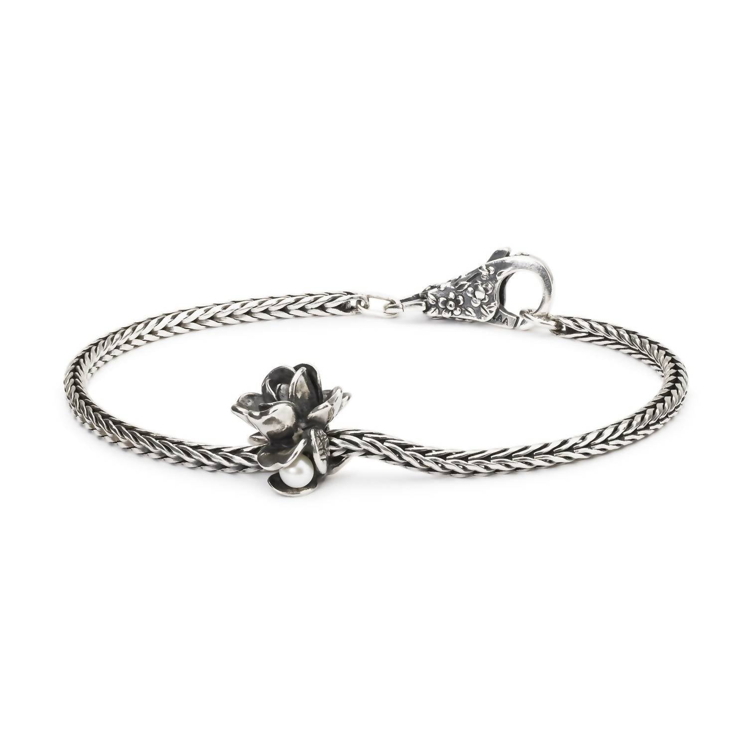 Trollbeads Women's Bracelet Lace Clasp Lock in silver - women's jewelry - view 4