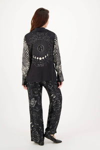 Me369 - Bailey Magic Print Straight Leg Track Pants