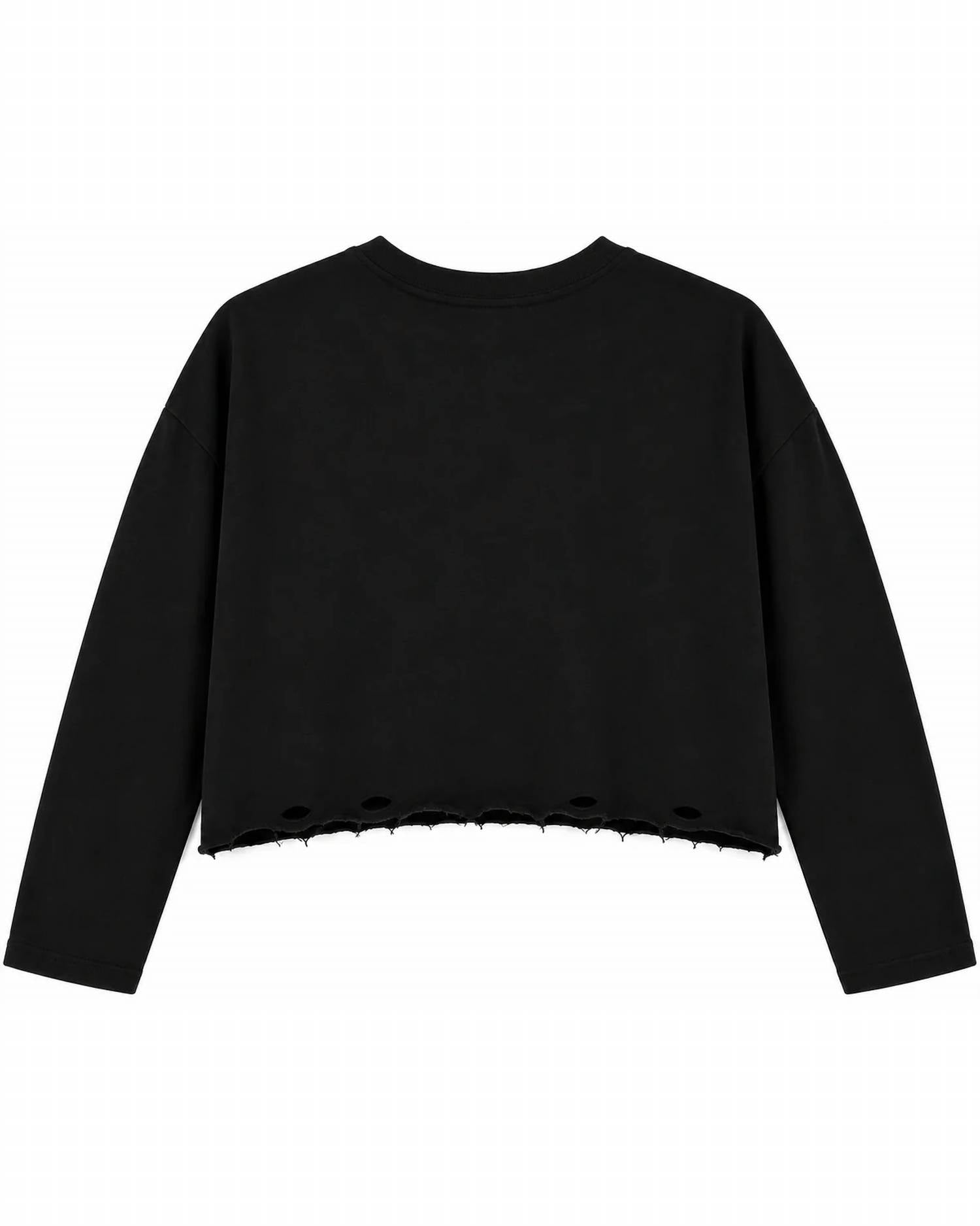 Prince Peter Collection - Girl's Best Friend Long Sleeve Crop Top