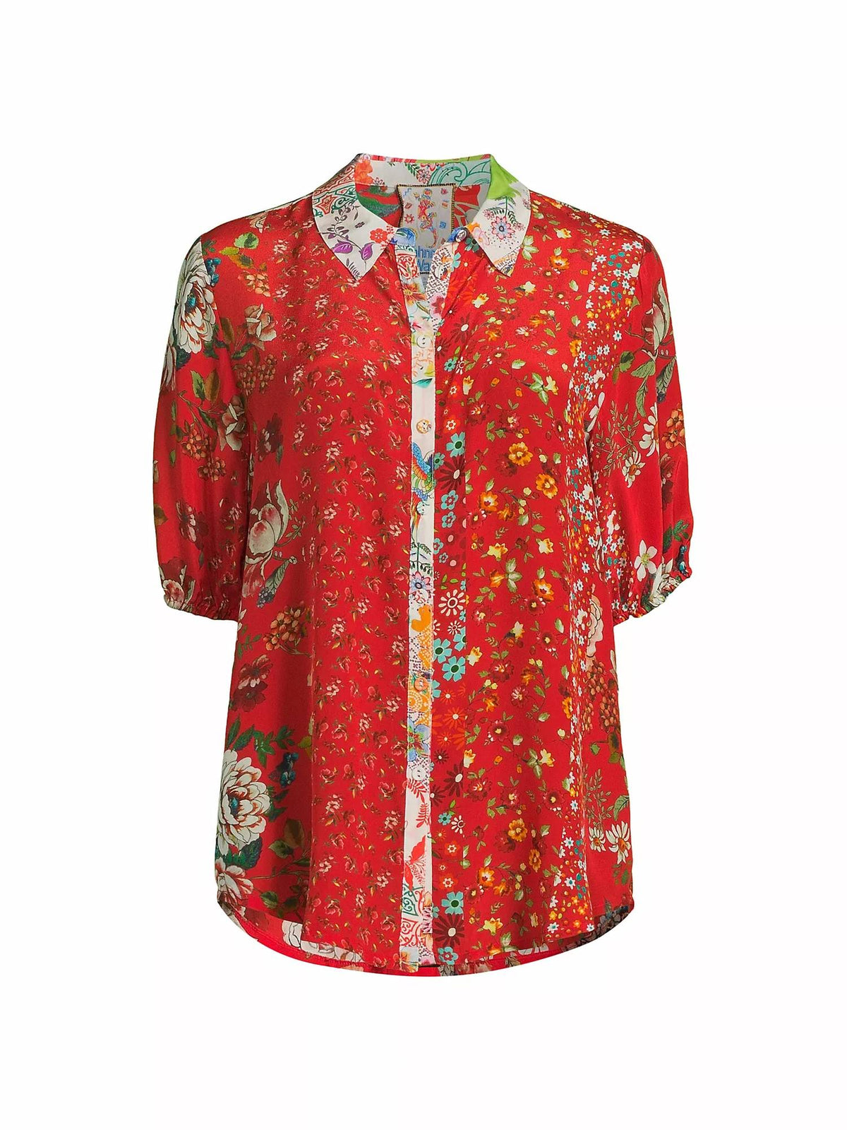 Johnny Was - Steph Button Up Top