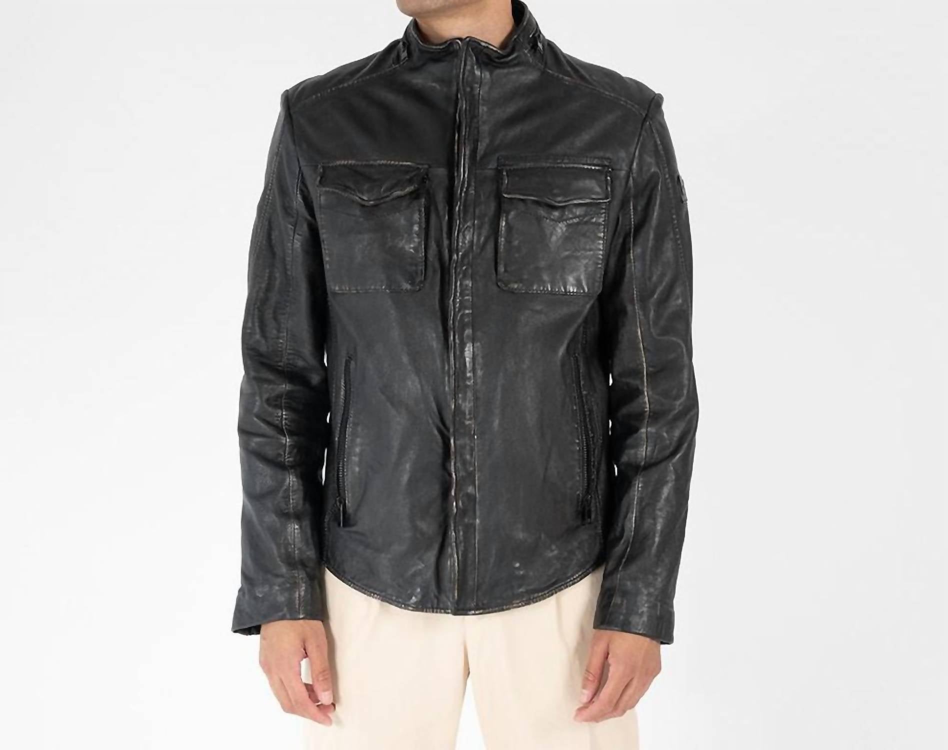 Mauritius - Cove 3 Rf Leather Jacket
