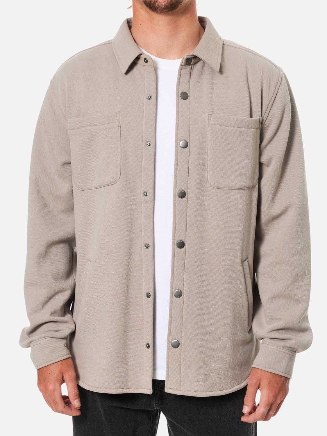 Katin Harold Fleece Jacket in vintage khaki - men's jacket