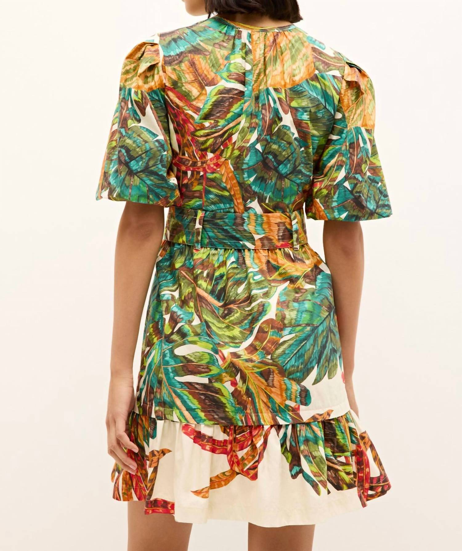 Marie Oliver Gwyneth Mini Dress in paradise - women's dress - alternate view