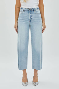 Hidden - Nori High Waist Cropped Wide Pants
