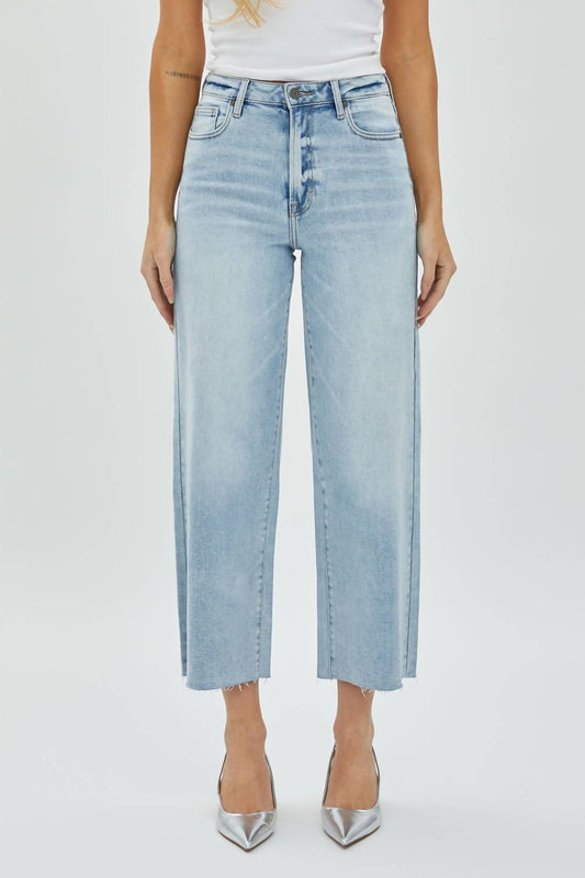 Hidden - Nori High Waist Cropped Wide Pants