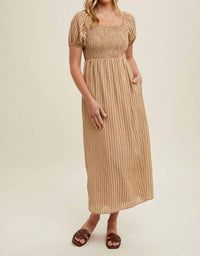 Wishlist - Easy striped midi dress