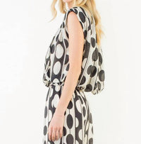 Thml - Sleeveless Geometric Patterned Top