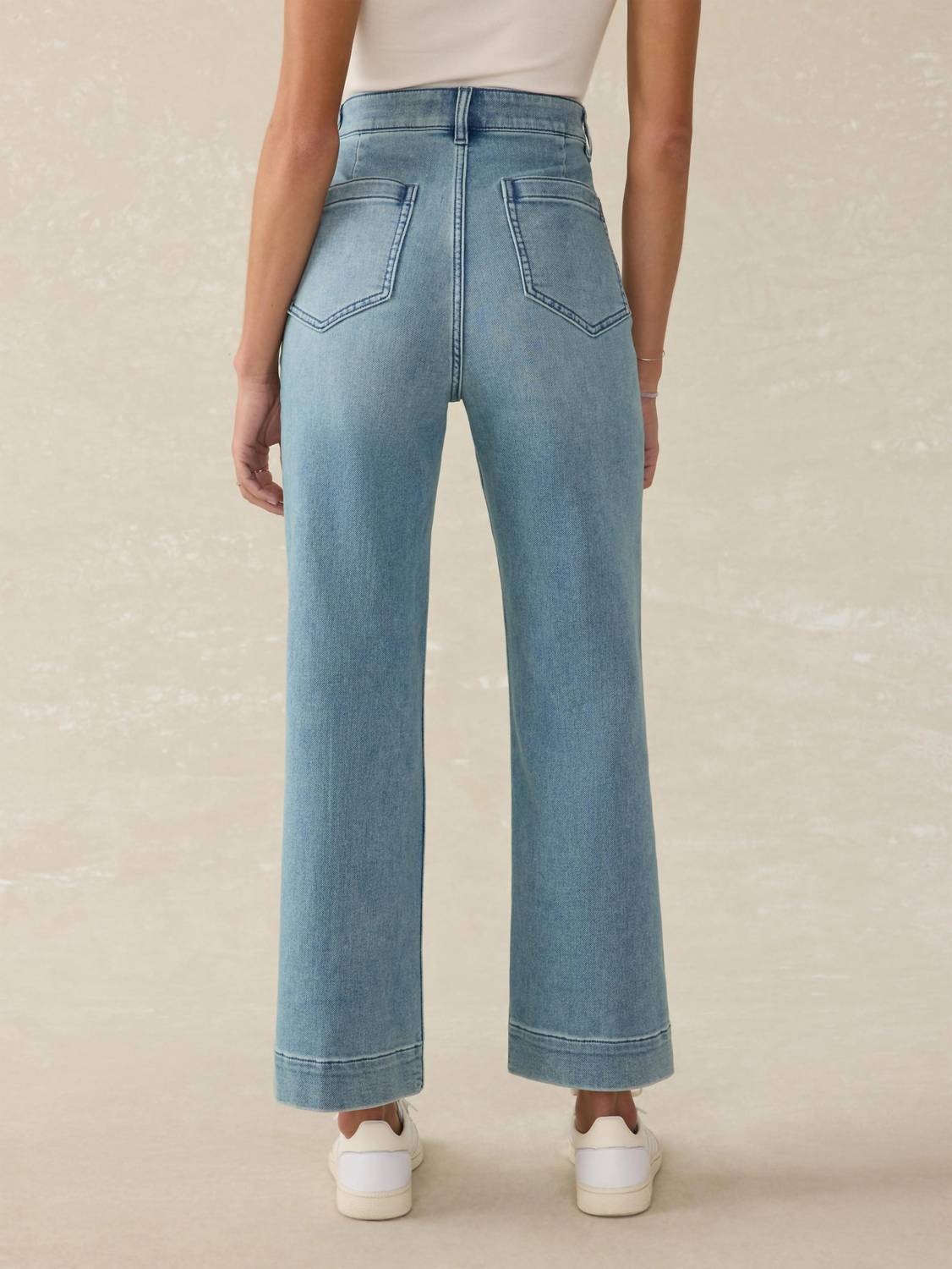 Faherty - Stretch Terry Patch Pocket Ankle Pants