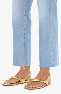 Mother - Mid Rise Rambler Ankle Fray Jeans