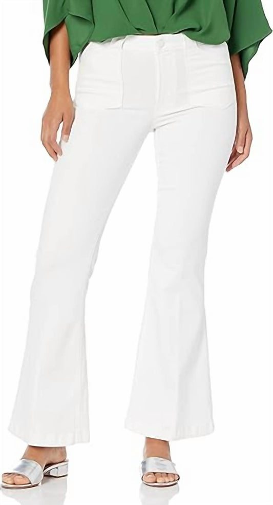 Paige - Genevieve Petite Flare Jeans