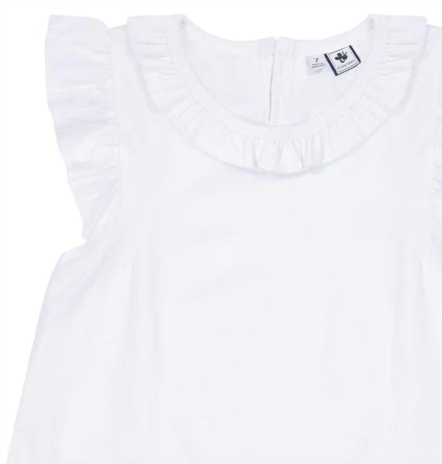 Busy Bees - Girl's Colette Flutter Sleeve Top