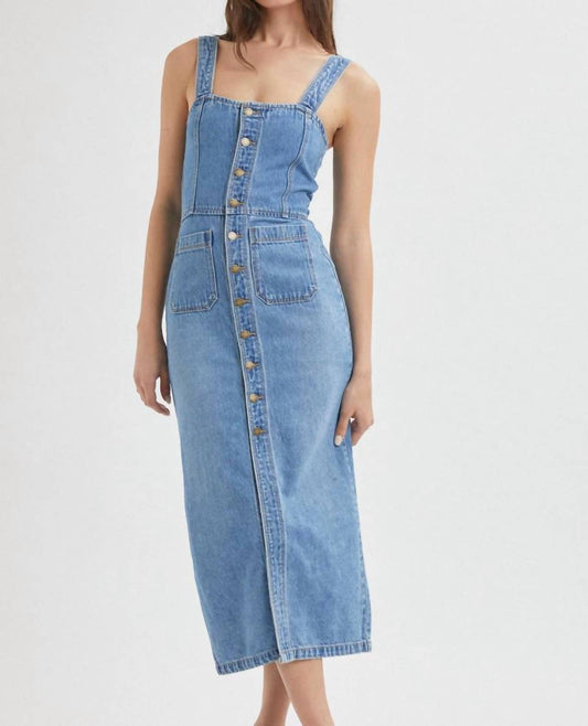 Rolla'S - Sailor Denim Midi Dress