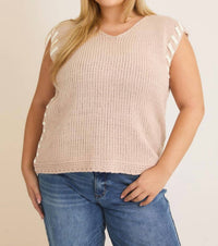 Gilli - Willow Stitch Sweater Vest