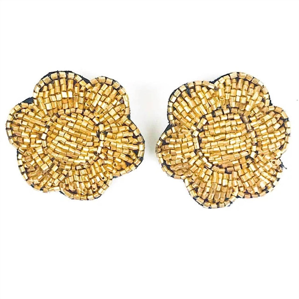 Allie Beads - Women's Flower Stud Earrings