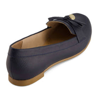 Andrea - Women's Classic Flats With Bow