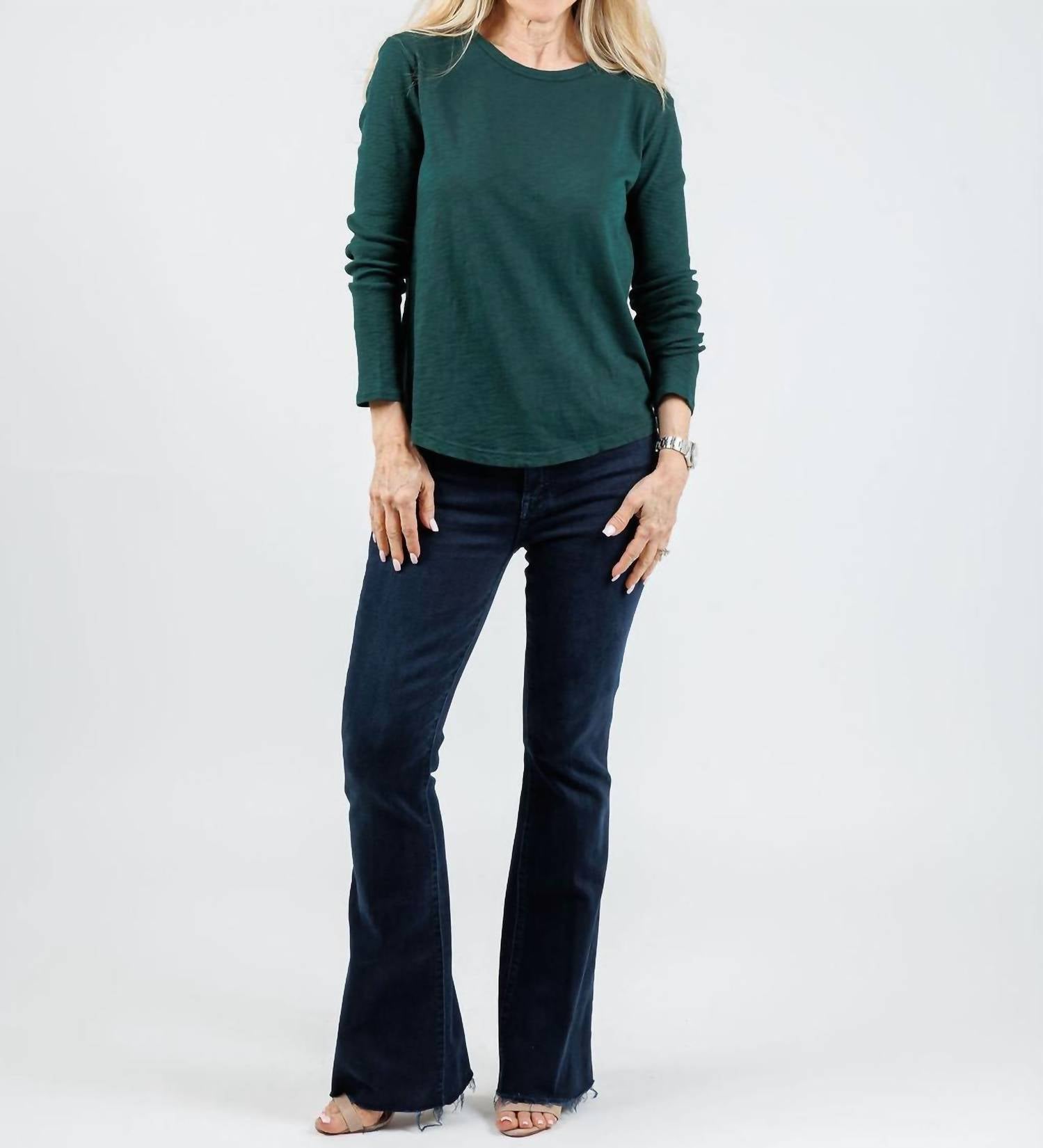 Elliott Lauren - Tracy Rib Long Sleeve Tee