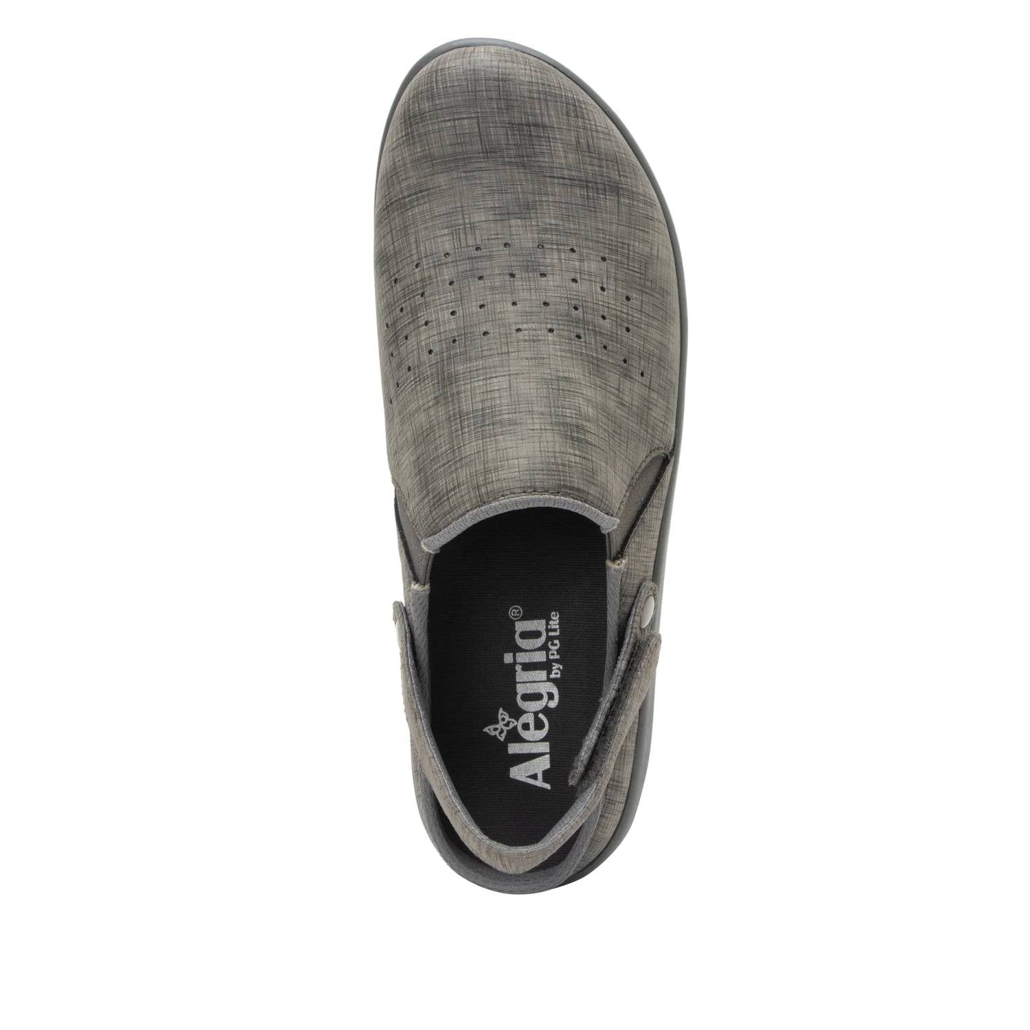 Alegria Women's Skillz Slingback Clogs in etched smoke - women's shoe - view 4