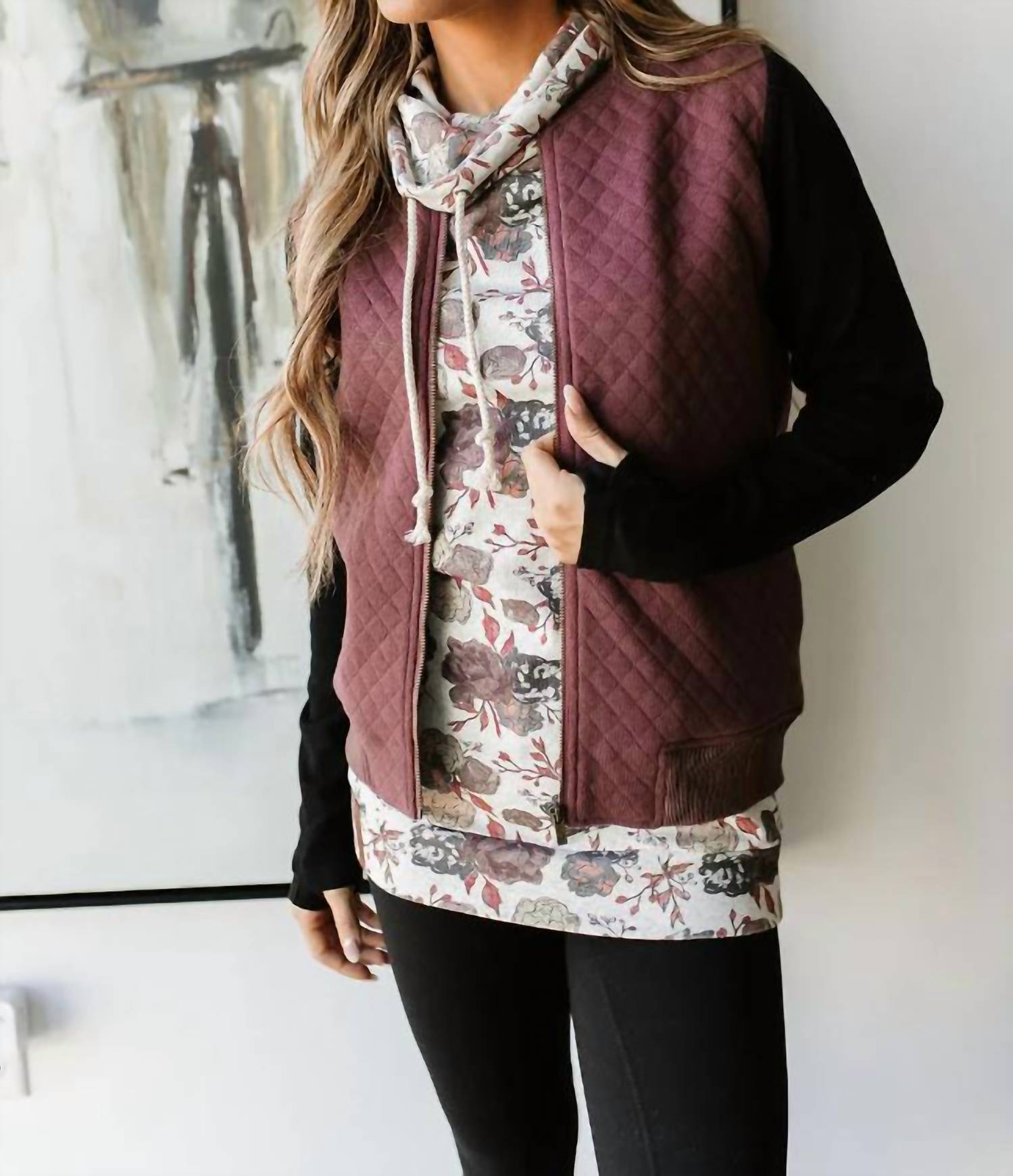 Ampersand Ave - Cowlneck Sweatshirt