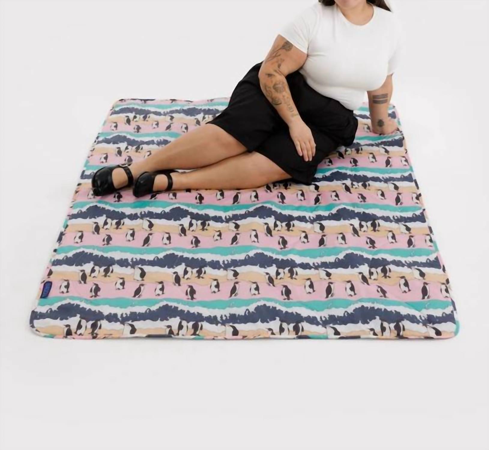 Baggu - Quilted Ripstop Puffy Picnic Blanket