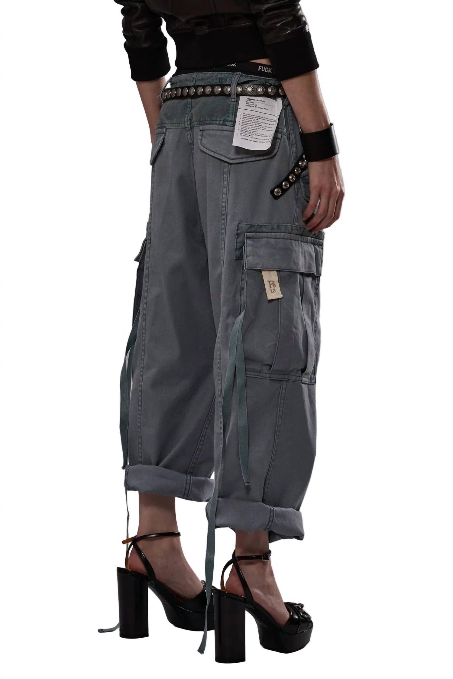 R13 - Cropped Cargo Pant