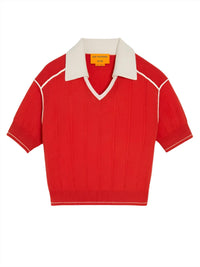 Guest In Residence - Pele V Neck Polo