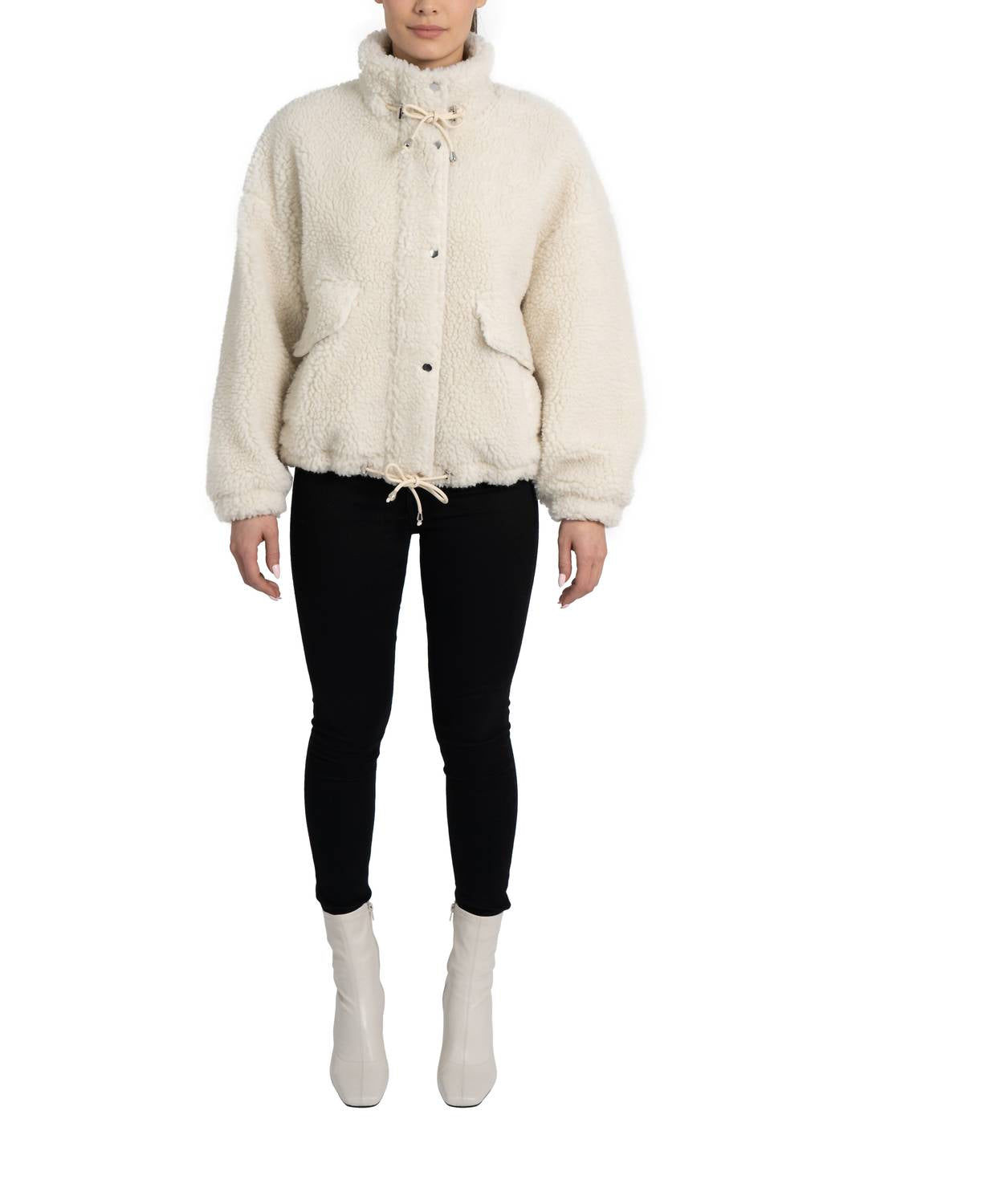 Love Token - Amari Teddy Faux Fur Jacket