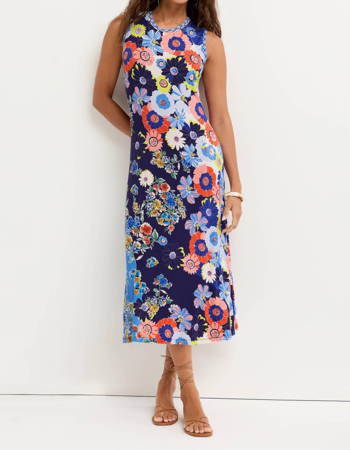 Johnny Was - JANIE FAVORITE CREW NECK TANK DRESS