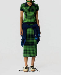Guest In Residence - Gingham Long Skirt