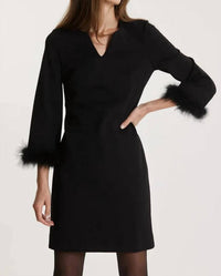 Tyler Boe - Chelsea Ponti Feather Dress