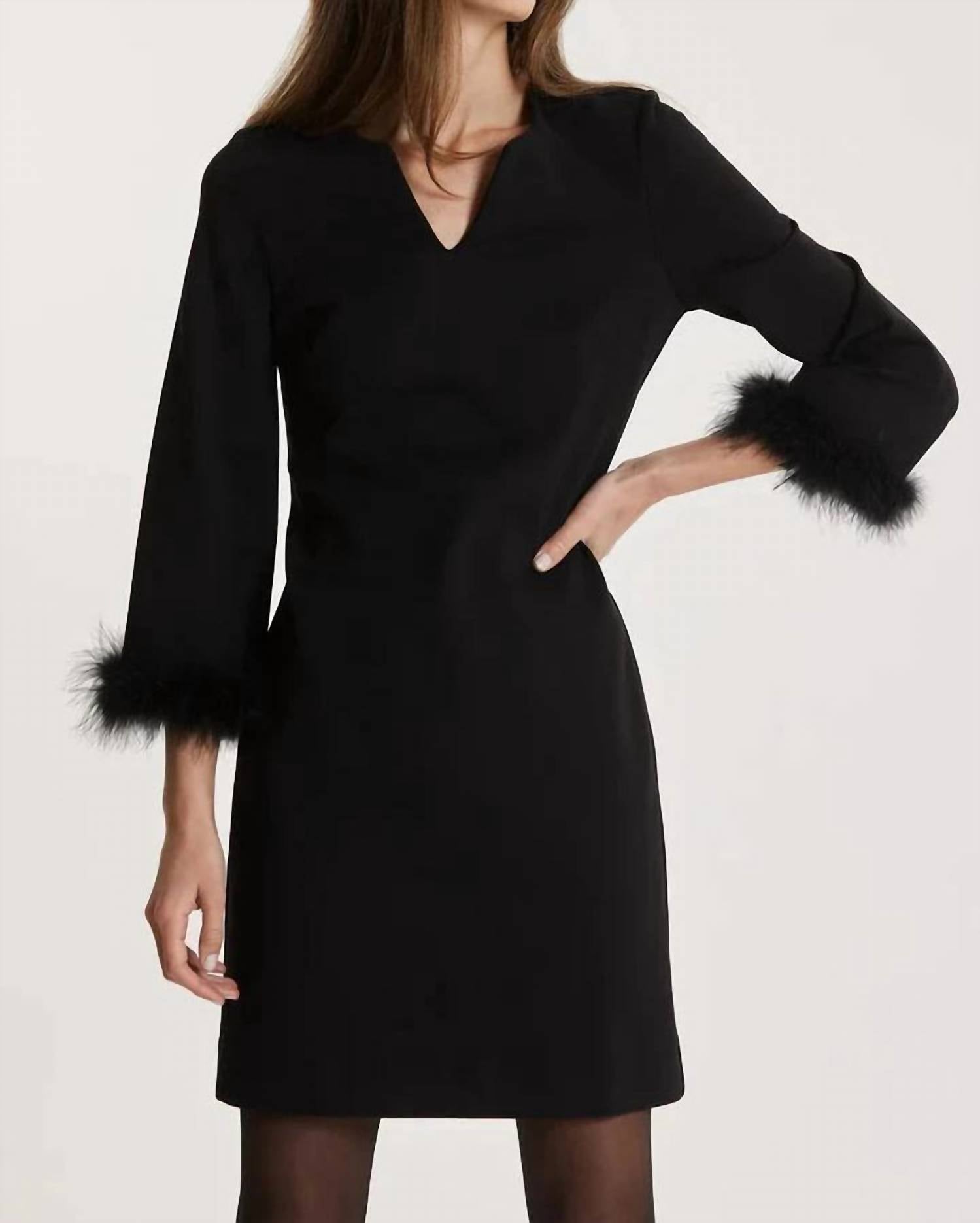 Tyler Boe - Chelsea Ponti Feather Dress