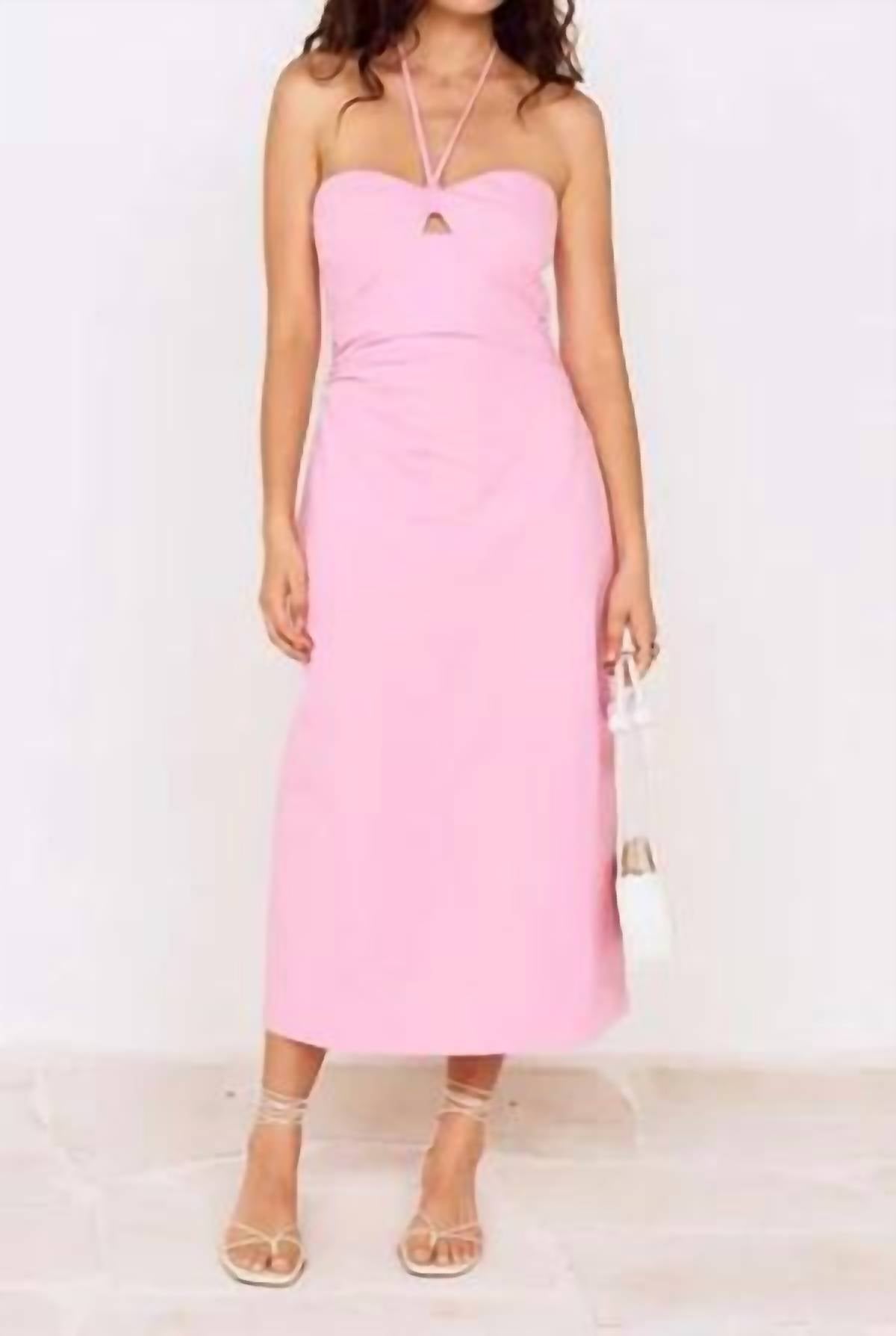 Minkpink - Gaia Halter Midi Dress