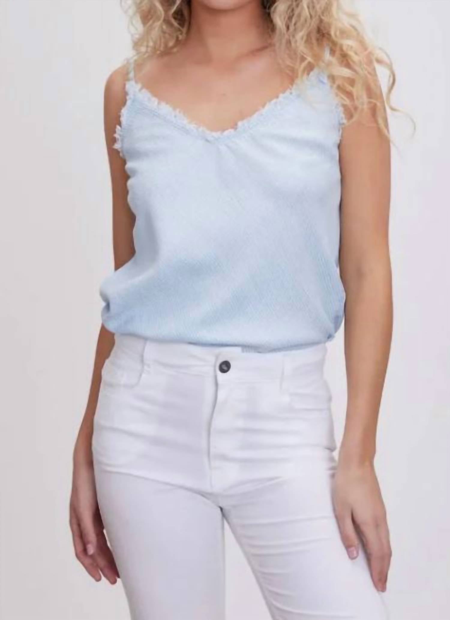 Bella Dahl - FRAYED CAMI STRIPE