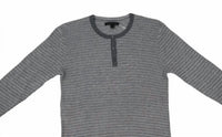 Men's Jennings Stripe Waffle Henley
