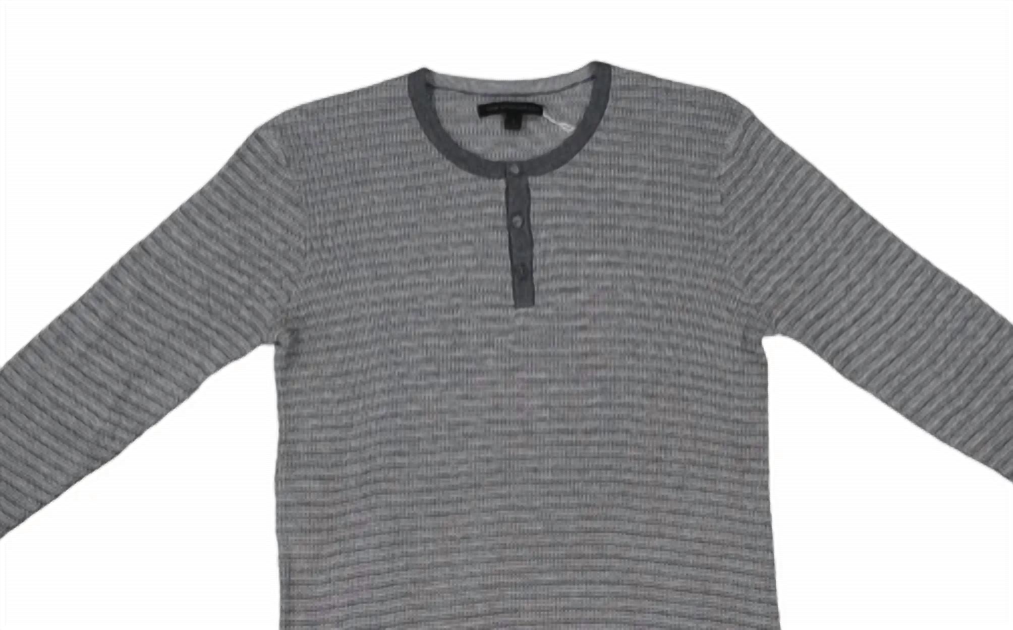 Men's Jennings Stripe Waffle Henley