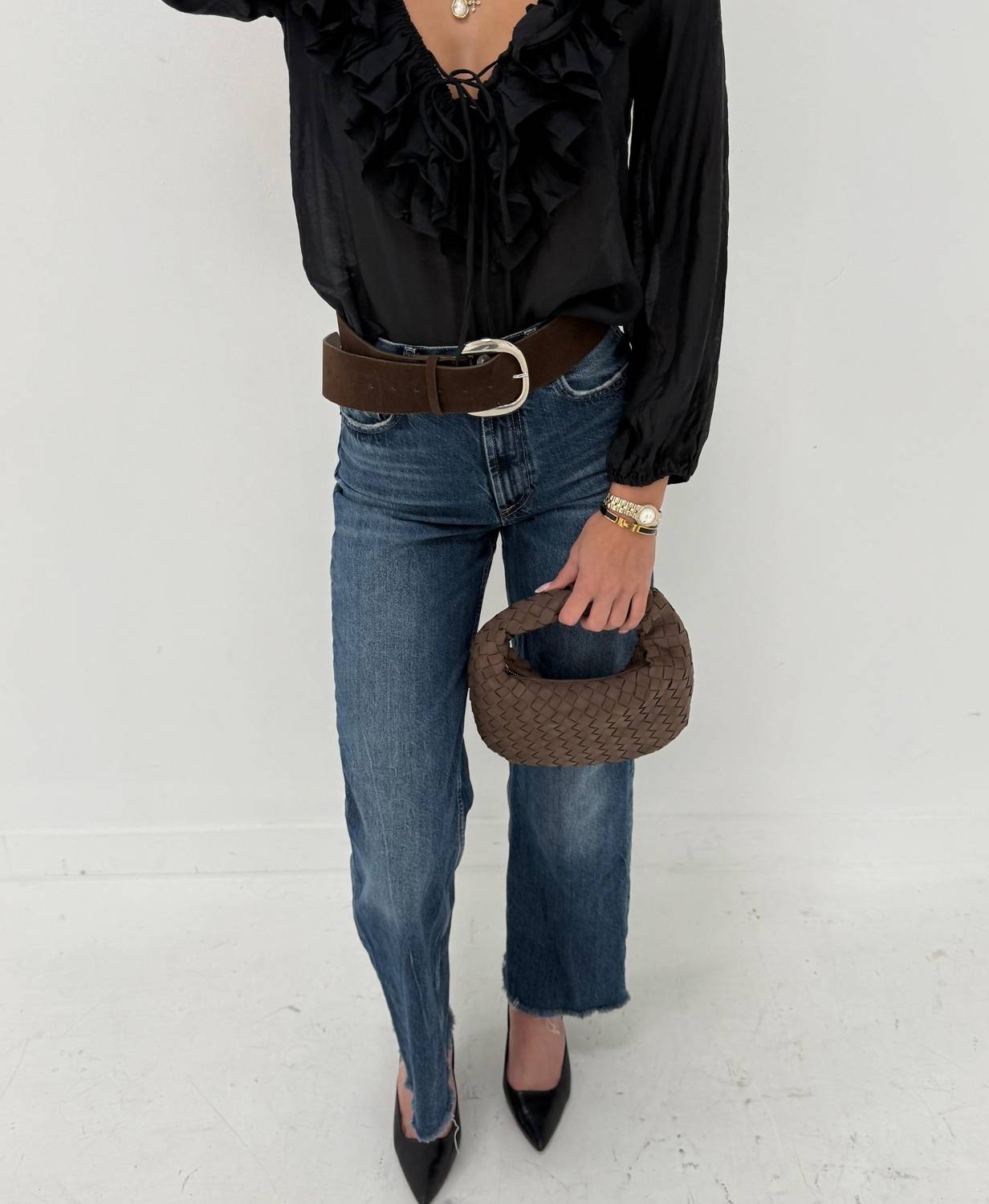 Wisteria Lane - Ruffle Muse Blouse